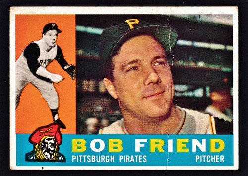 1960 Topps #437 Bob Friend Fair
