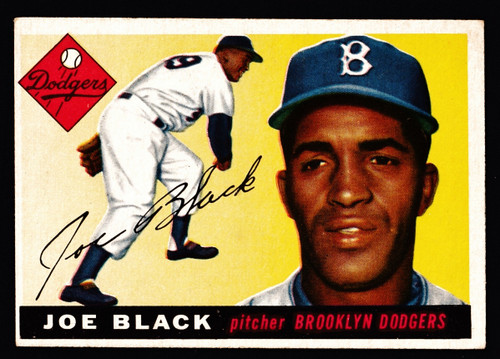 1955 Topps #156 Joe Black VGEX