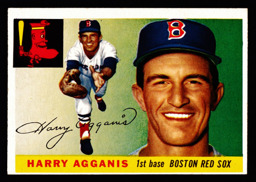 1955 Topps #152 Harry Agganis RC EX-