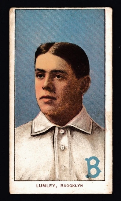 1909-1911 T206 Harry Lumley Piedmont Back GD+
