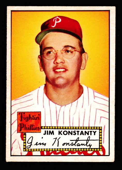 1952 Topps #108 Jim Konstanty EX-