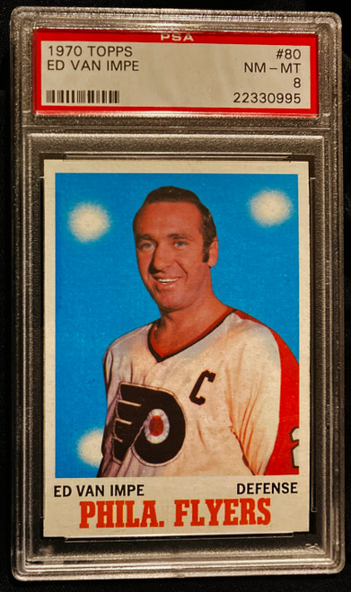 1970 Topps #080 Ed Van Impe PSA 8