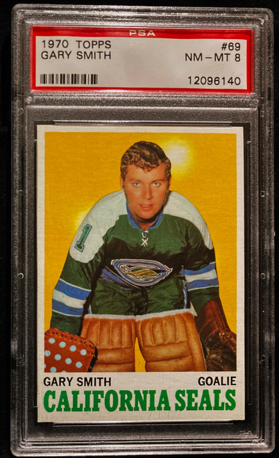 1970 Topps #069 Gary Smith PSA 8