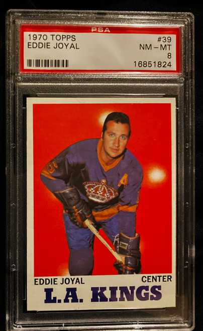1970 Topps #039 Eddie Joyal PSA 8