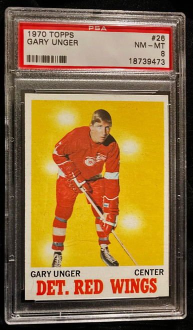 1970 Topps #026 Gary Unger PSA 8