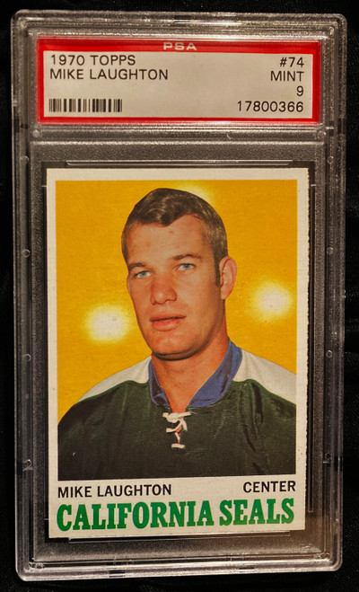 1970 Topps #074 Mike Lawton PSA 9
