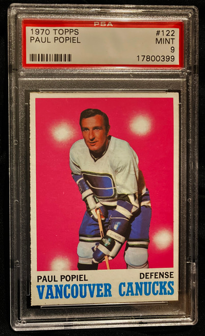 1970 Topps #122 Paul Popiel PSA 9