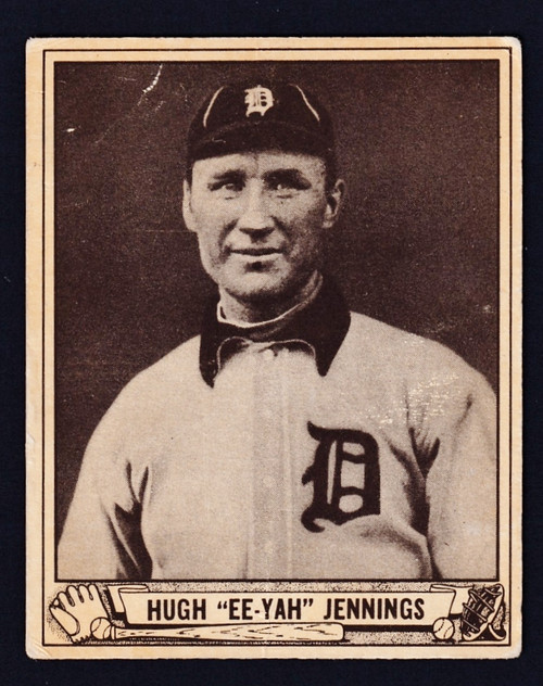 1940 Play Ball #223 Hugh Jennings GD