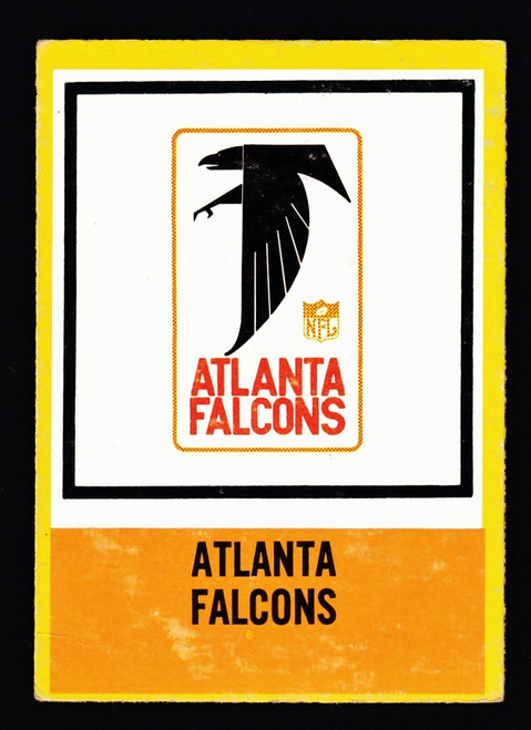 1967 Philadelphia #012 Atlanta Falcons Logo GD