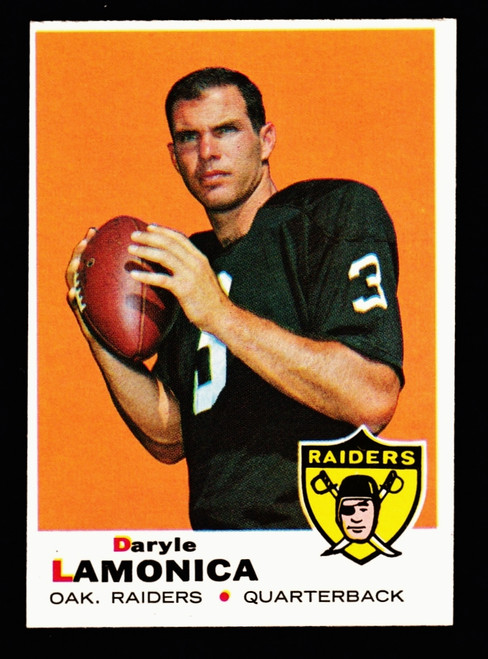 1969 Topps #263 Daryle Lamonica EX B