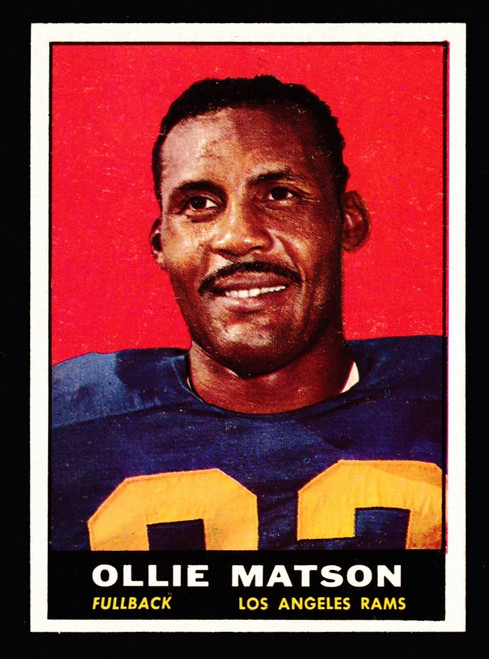 1961 Topps #050 Ollie Matson NM+