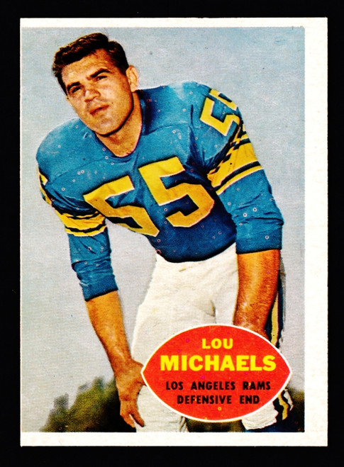 1960 Topps #069 Lou Michaels RC VGEX
