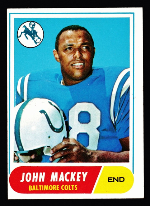 1968 Topps #074 John Mackey VGEX