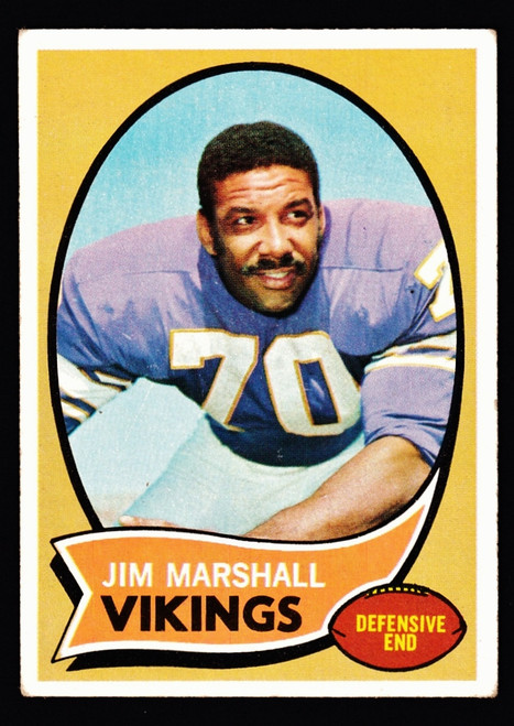1970 Topps #213 Jim Marshall VG+
