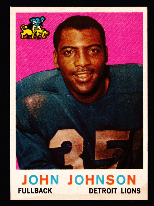 1959 Topps #044 John Henry Johnson EX+