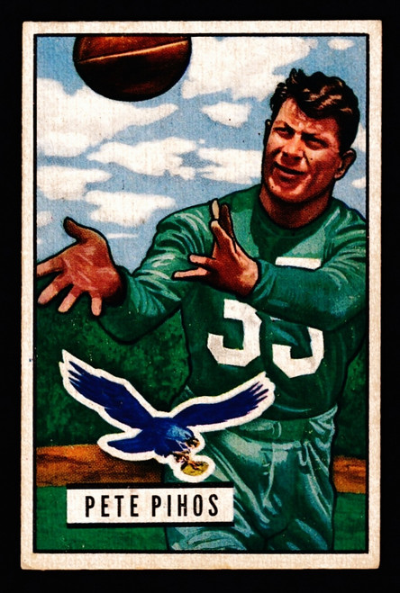 1951 Bowman #046 Pete Pihos EX