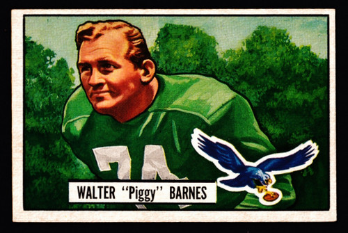1951 Bowman #048 Walter Piggy Barnes EX
