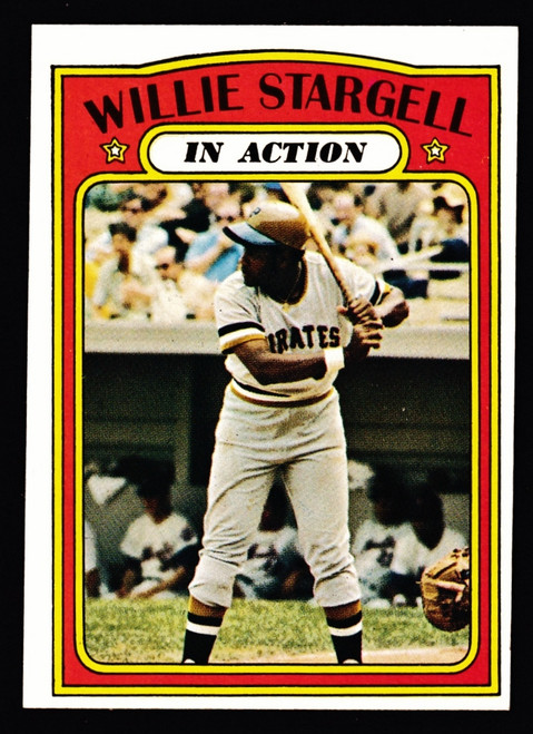 1972 Topps #448 Willie Stargell IA EX