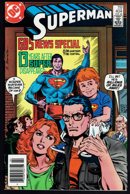 1985 DC Superman #404 VF+