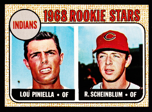 1968 Topps #016 Indians Rookies Piniella EX-