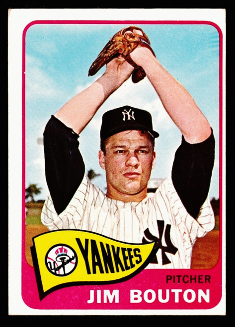1965 Topps #030 Jim Bouton  VG