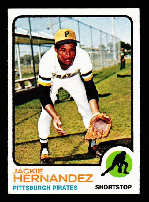 1973 Topps #363 Jackie Hernandez EXMT+