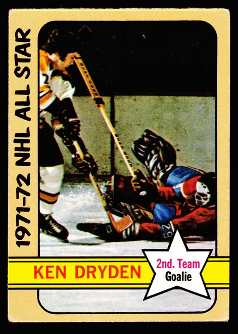 1972 Topps #127 Ken Dryden AS VG