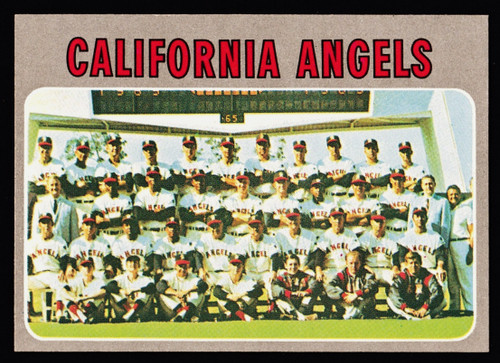 1970 Topps #522 California Angels Team EXMT+