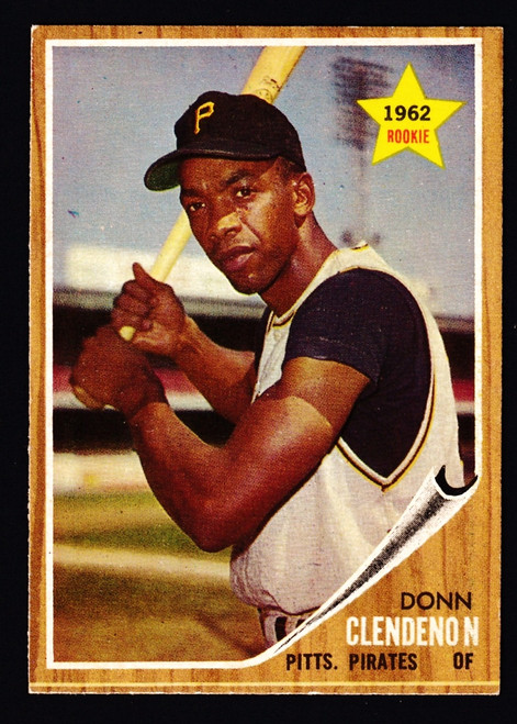 1962 Topps #086 Donn Clendenon RC EX