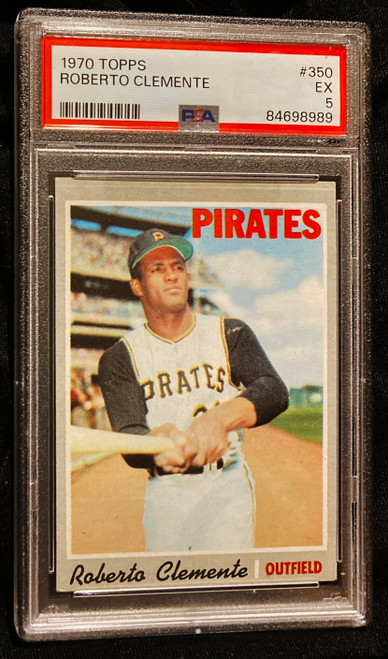 1970 Topps #350 Roberto Clemente PSA 5