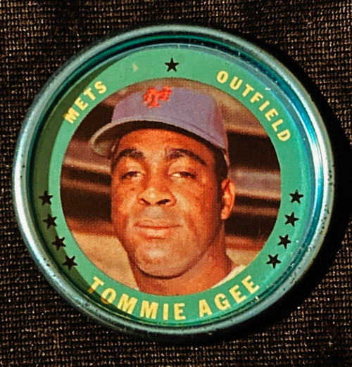 1971 Topps Coins #091 Tommie Agee B