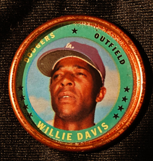 1971 Topps Coins #093 Willie Davis B