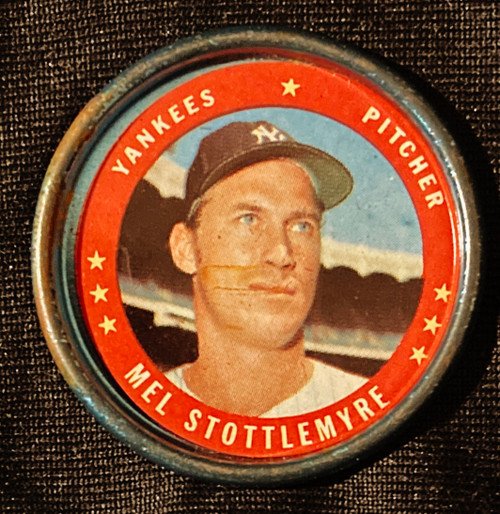 1971 Topps Coins #094 Mel Stottlemyre C