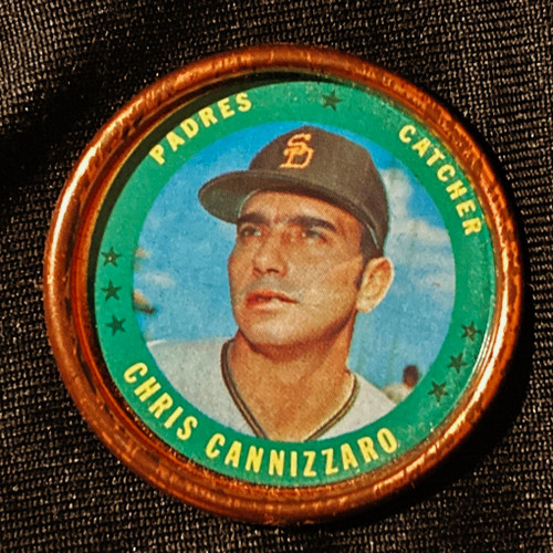 1971 Topps Coins #109 Chris Cannizzaro E