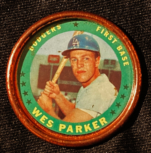 1971 Topps Coins #121 Wes Parker D