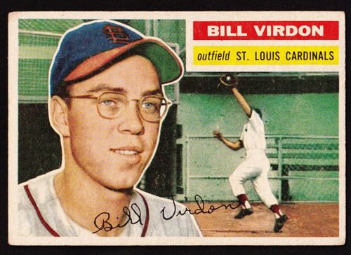 1956 Topps #170 Bill Virdon VGEX
