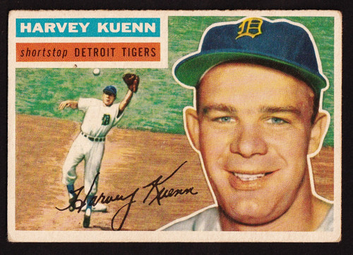 1956 Topps #155 Harvey Kuenn GB VGEX