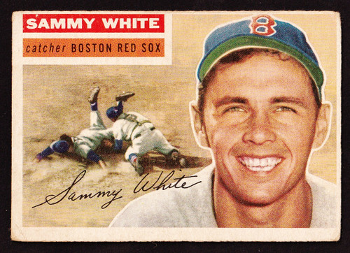 1956 Topps #168 Sammy White GB GD