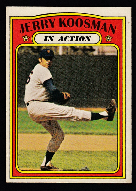 1972 Topps #698 Jerry Koosman IA VGEX