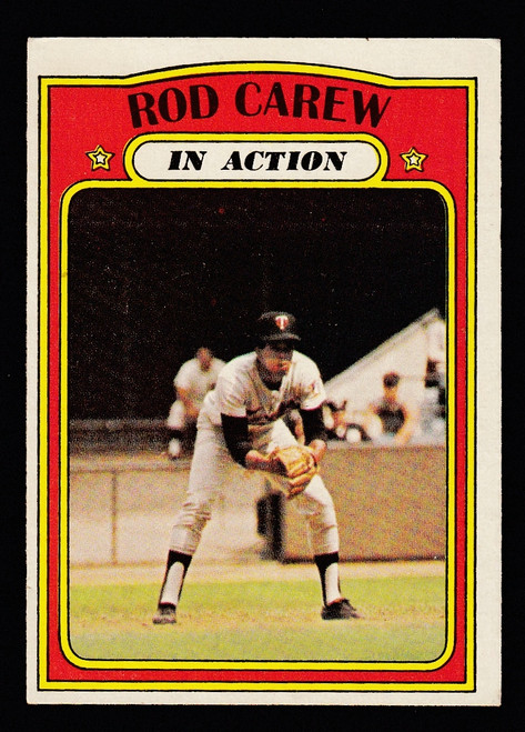1972 Topps #696 Rod Carew IA VGEX