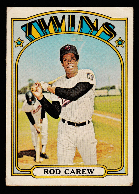 1972 Topps #695 Rod Carew VG
