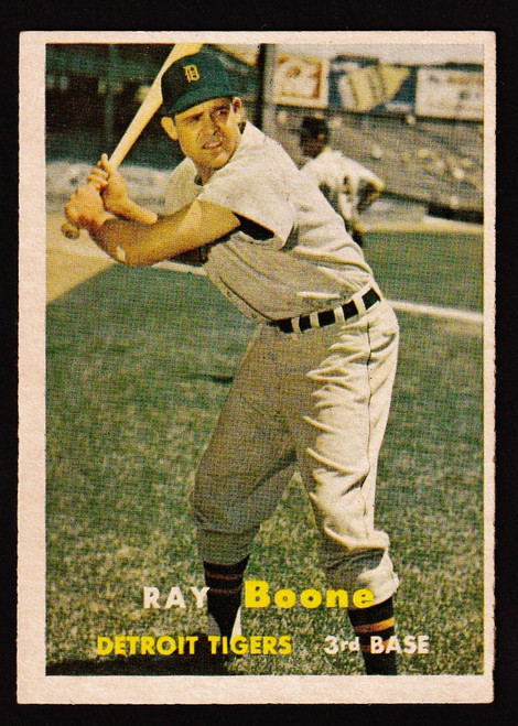 1957 Topps #102 Ray Boone EX