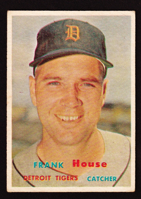 1957 Topps #223 Frank House VG+