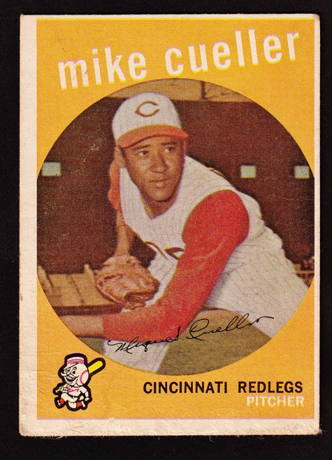 1959 Topps #518 Mike Cuellar RC Fair