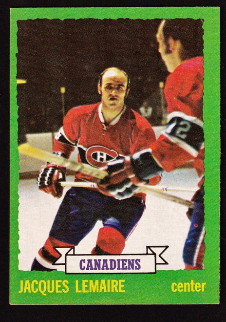 1973 Topps #056 Jacques Lemaire EX