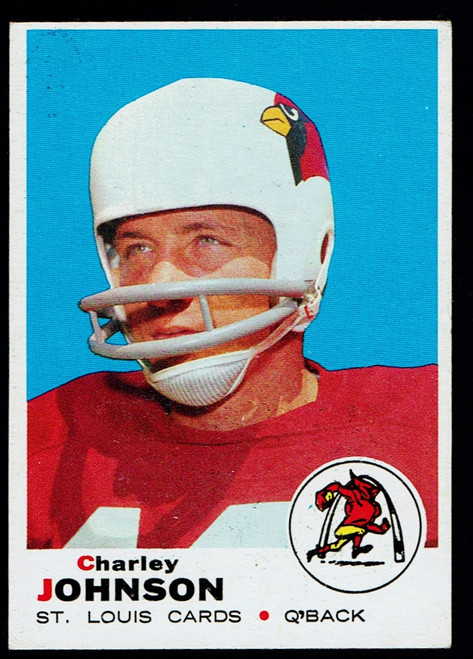 1969 Topps #247 Charley Johnson EX-
