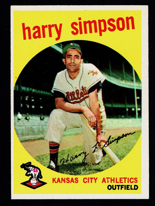 1959 Topps #333 Harry Simpson EXMT+