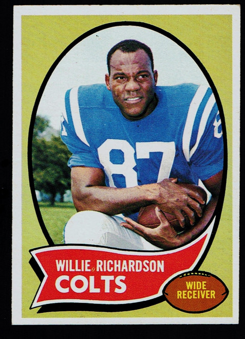 1970 Topps #246 Willie Richardson NM+