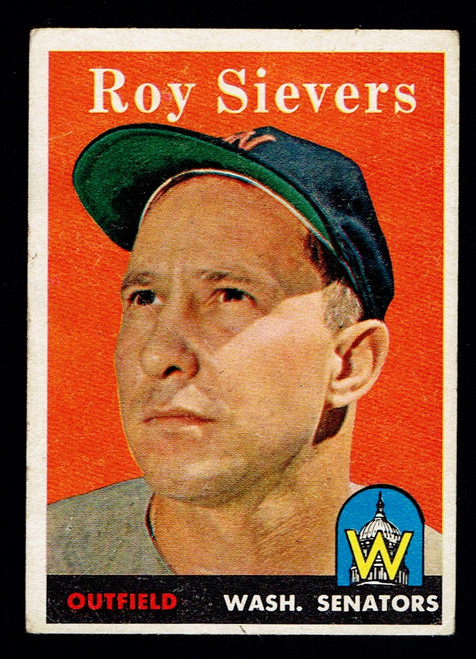 1958 Topps #250 Roy Sievers VG
