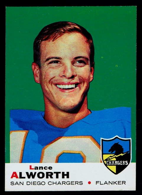 1969 Topps #069 Lance Alworth NM